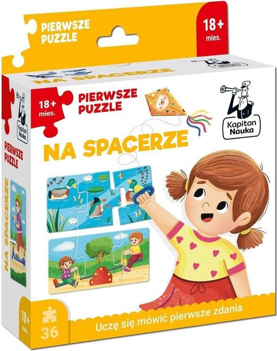 Image du produit Kapitän Wissenschaft. Erstes Rätsel Auf einem Spaziergang (14 pièces)