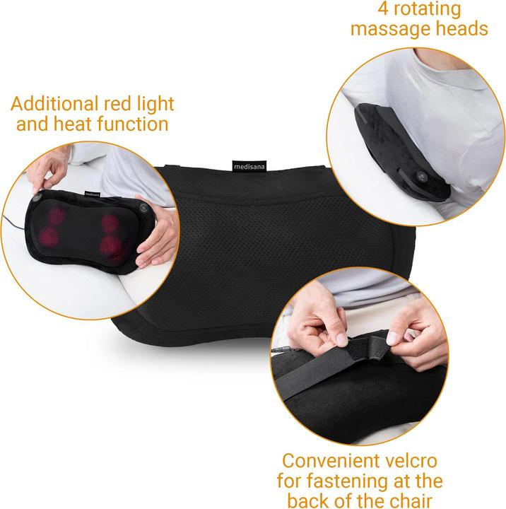 Actual product image Medisana MC 200 Massage Cushion
