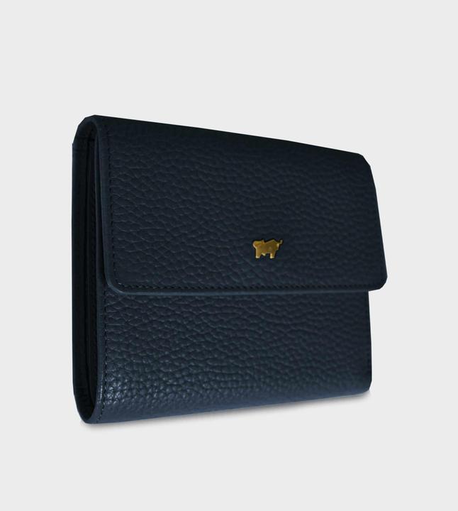 Actual product image Braun Büffel Asti" Navy Wallet