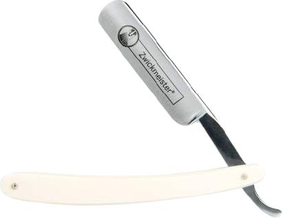 Actual product image Zwickmeister Straight razor Bartmeister white 5/8