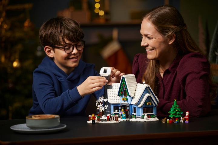 Produktbild LEGO Besuch des Weihnachtsmanns (10293, LEGO Creator Expert, LEGO Seltene Sets)