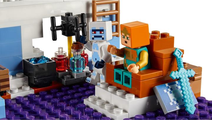 Actual product image LEGO The ice palace (21186, LEGO Minecraft)