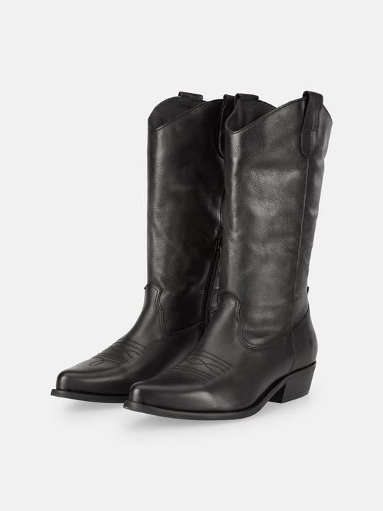 Produktbild Felmini Der breite Cowboy-Stiefel Gerbera W040 von aus Leder ist eine auffällige und bequeme Wahl fü (40)