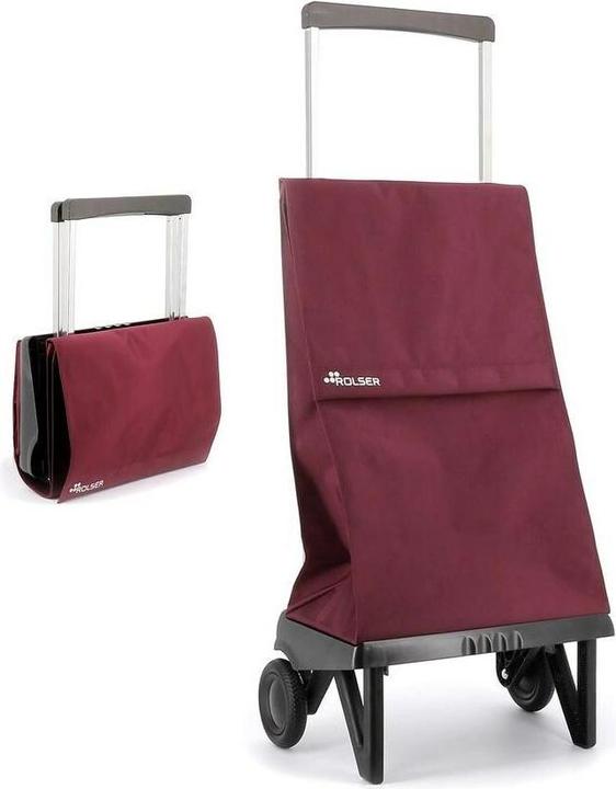 Image du produit Rolser Chariot de supermarché bordeaux
