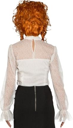 Actual product image Coidro Steampunk lace blouse size 34/36 white (34, 35, 36)