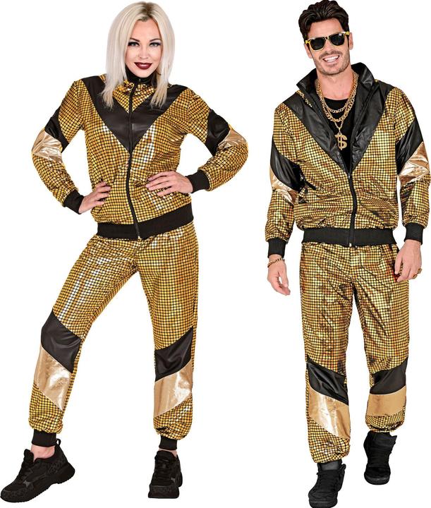 Produktbild Widmann 80er Jahre Trainingsanzug Unisex: Oberteil Und Hose (M)