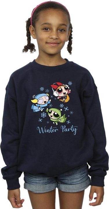 Produktbild The Powerpuff Girls Girls Winter Party Sweatshirt Mädchen (152, 158)