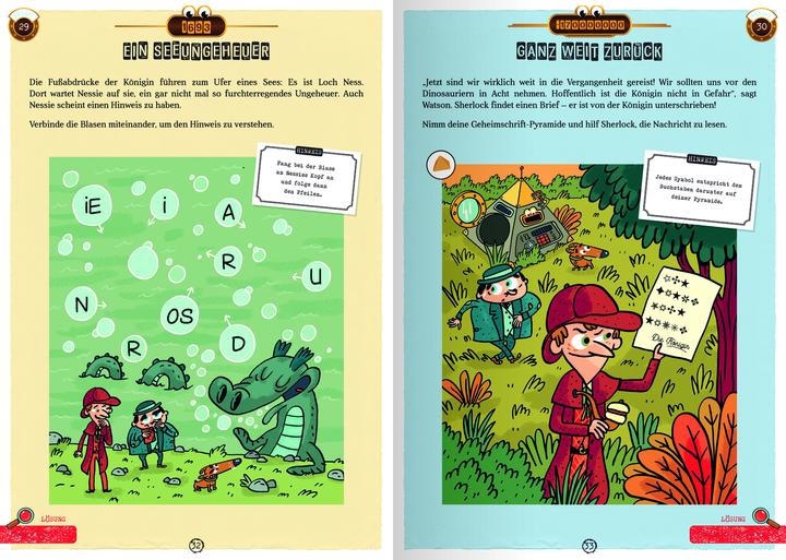 Immagine prodotto Sherlock Holmes für Kids – Die Zeitmaschine (Tedesco, Sandra Lebrun, Anja Neudert, Loïc Méhée, 2024)