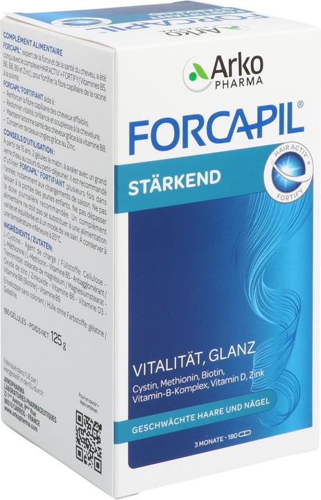 Image du produit Arkopharma Forcapil Haar und Nägel Kapseln (180 pièce(s), Capsules, 111 g)