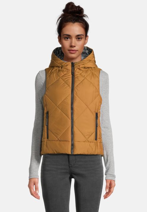 Actual product image Krimson Klover Vesta Hooded Reversible Vest (XS)