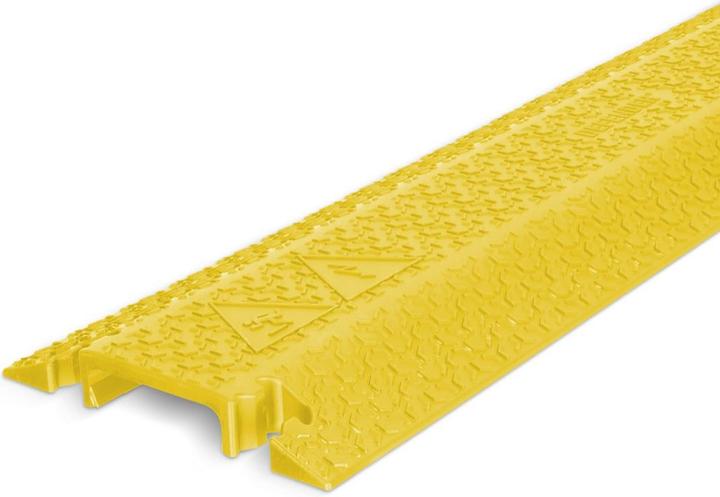 Actual product image Defender XPRESS 100 YEL R - XPRESS drop-over cable bridge 100mm retail, yellow (Cable bridge, 10 cm)