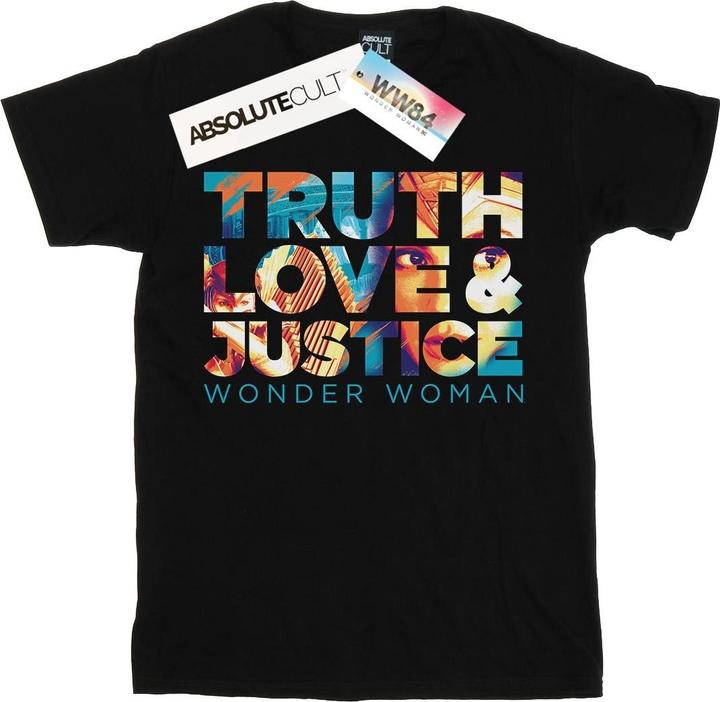 Wonder Woman 84 Diana Truth Love Justice TShirt (XXL)
