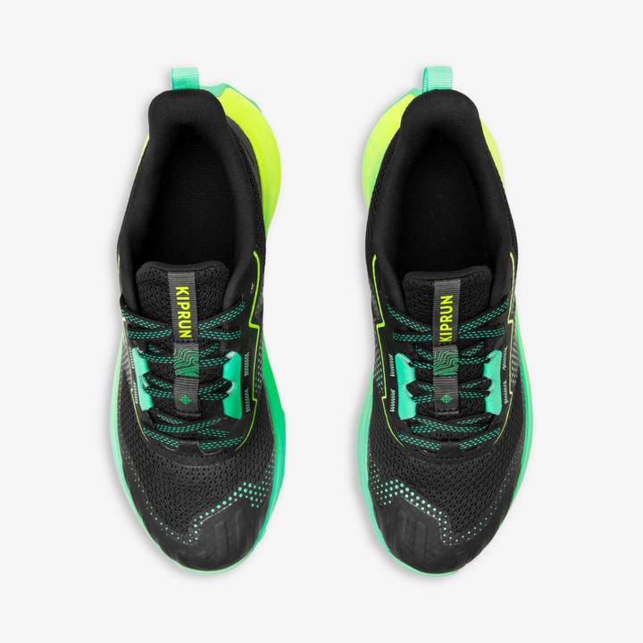 Image du produit Kiprun Chaussures de course Trailrunning Crosslauf Enfants - K500 Grip noir/vert (32)
