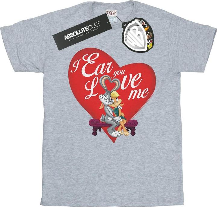 Immagine prodotto Looney Tunes Bugs Bunny And Lola Valentine's Day Love Me Maglietta Uomo (S)