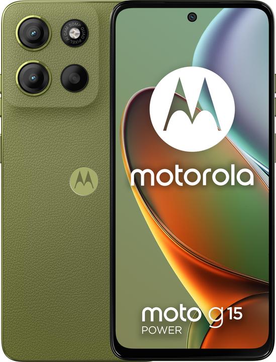 Image du produit Motorola Moto G15 Power (256 Go, Iguana Green, 6.72", Double SIM, 50 Mpx, 4G)