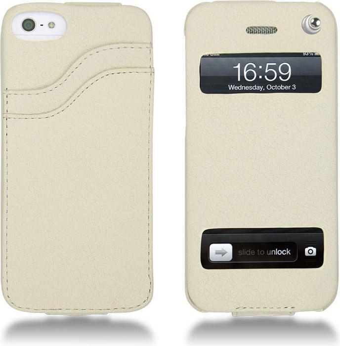 Actual product image Noreve Leather cover vertical (Apple iPhone 5)