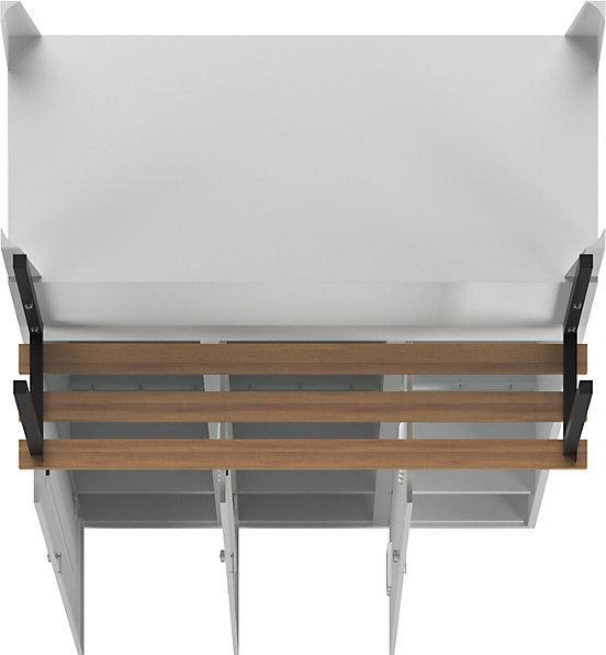 Image du produit Wolf Vestiaire avec banc en saillie (120 cm, 185 cm)