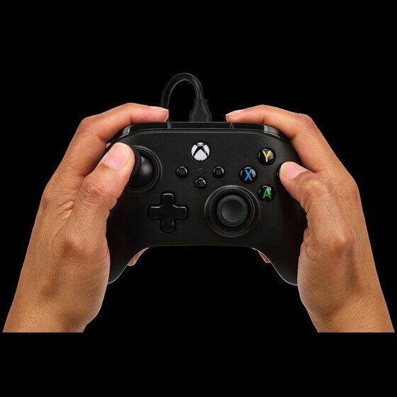 Produktbild PowerA Nano verbesserter kabelgebundener Controller von für Xbox Series X|S - Schwarz (Xbox Series X, Xbox Series S, PC)