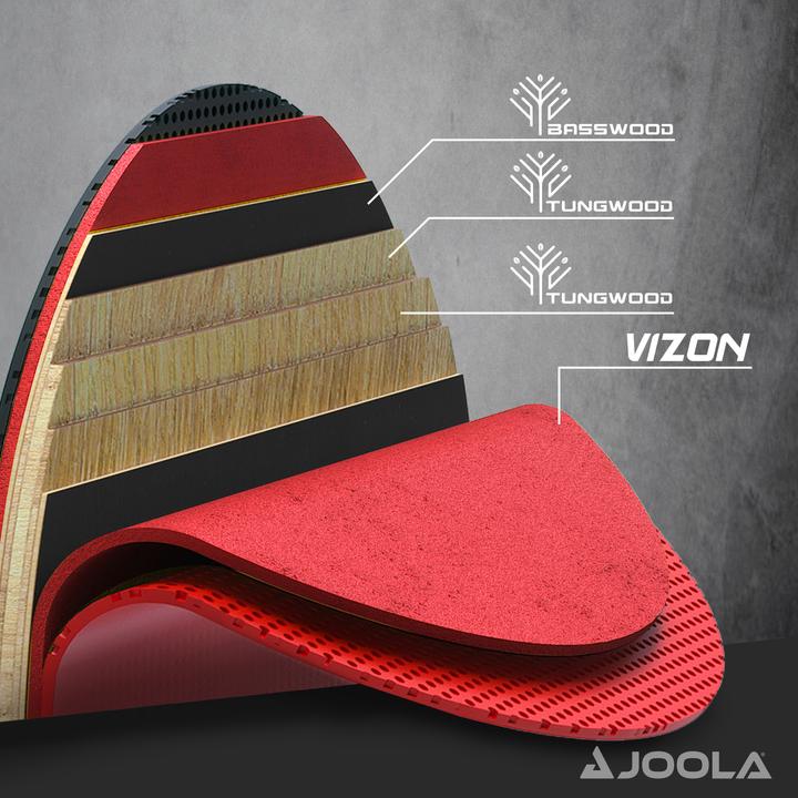 Actual product image Joola Table Tennis Racket Rosskopf Attack