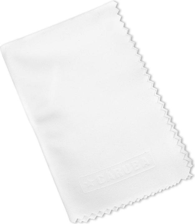 Produktbild Caruba Mikrofaser Objektivtuch 30x30 Weiss