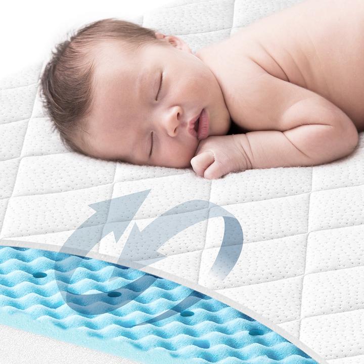 Produktbild Julius Zöllner Dr.Lübbe Babymatratze, Air Comfort (140x70 cm) (70 x 140 x 10 cm)