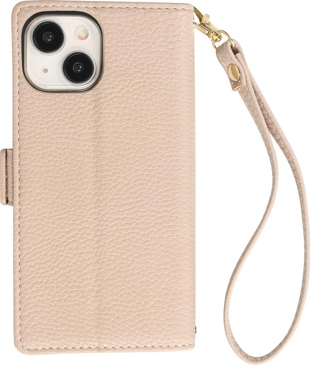 Produktbild PhoneLook Hülle Flip Wallet aus veganem Leder mit Brieftasche und Magnetverschluss (Apple iPhone 15)