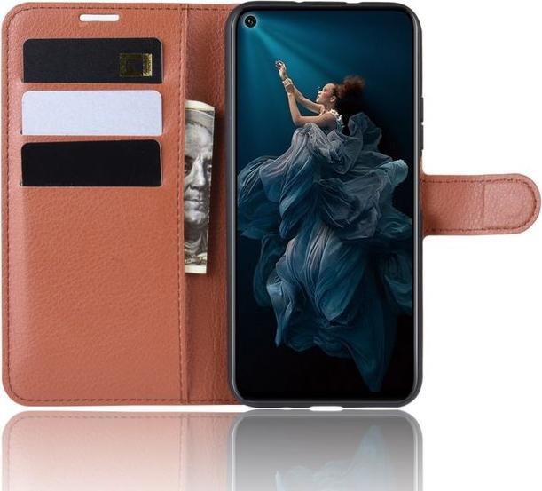 Produktbild MU Classic Litchi Leder Bookcover Series (Honor 20 Pro)