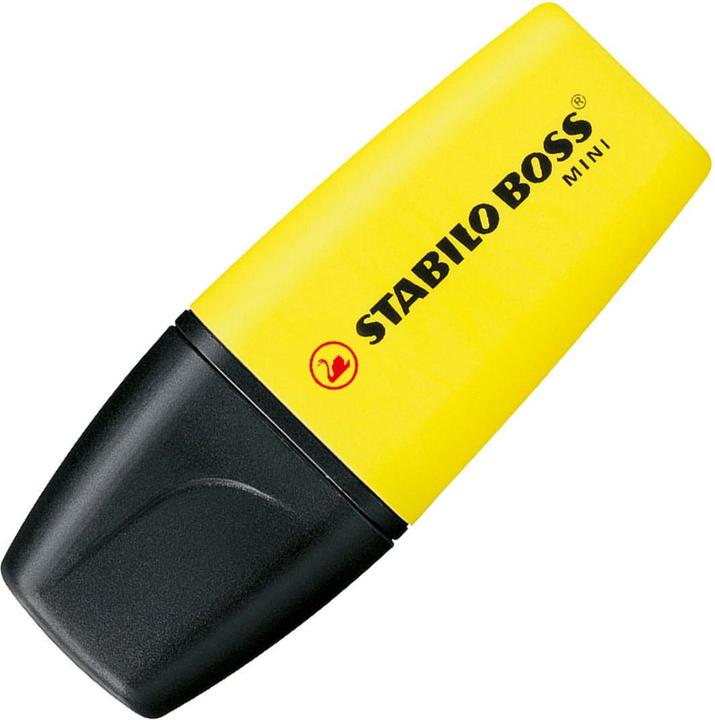 Produktbild STABILO BOSS MINI Textmarker (Gelb, Pink, Blau, 5 mm, 3 x)