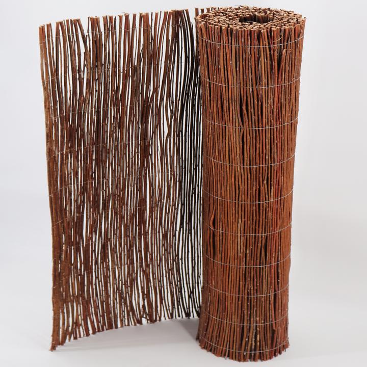 Immagine prodotto Aquagart Weidenmatte 25m x 150 cm I Sichtschutzmatte aus Weiden Natürlicher Sichtschutz für Garten