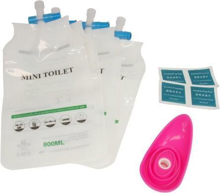 Outdoor Spirit Toilettes de poche pour femmes (Housse)