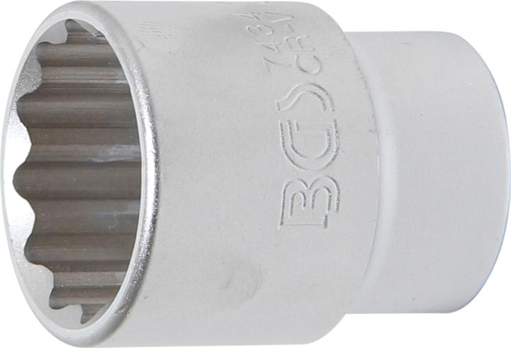 Produktbild BGS Steckschlüssel-Einsatz Zwölfkant Antrieb Innenvierkant 20 mm (3/4") SW 34 mm (34 mm)