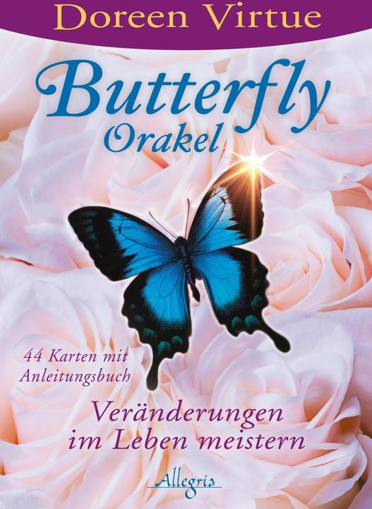 Actual product image Butterfly-Orakel (German, Doreen Virtue, 2017)