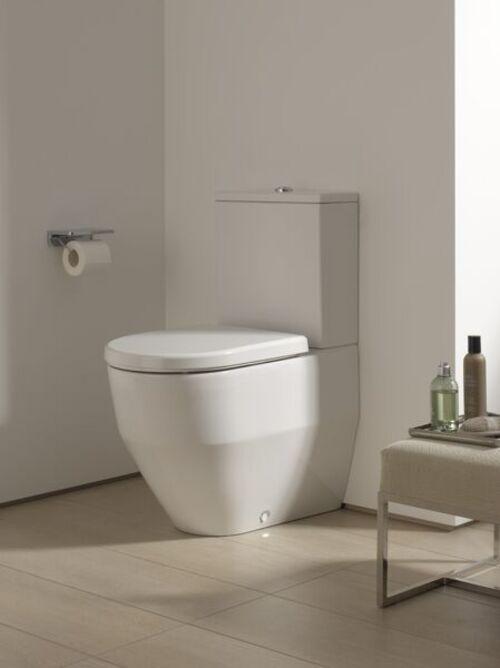 Actual product image Laufen PRO UNIVERSAL WC seat with cover with soft-closing mechanism pergamon
