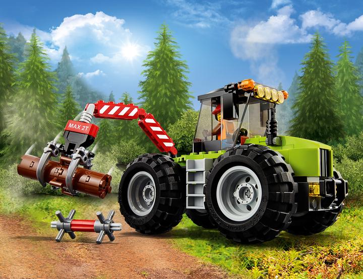Produktbild LEGO Forsttraktor (60181, LEGO City)