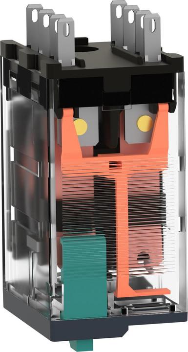 Actual product image Schneider Electric 8 pin relay 120 Vac coil DPDT,12 A w/led