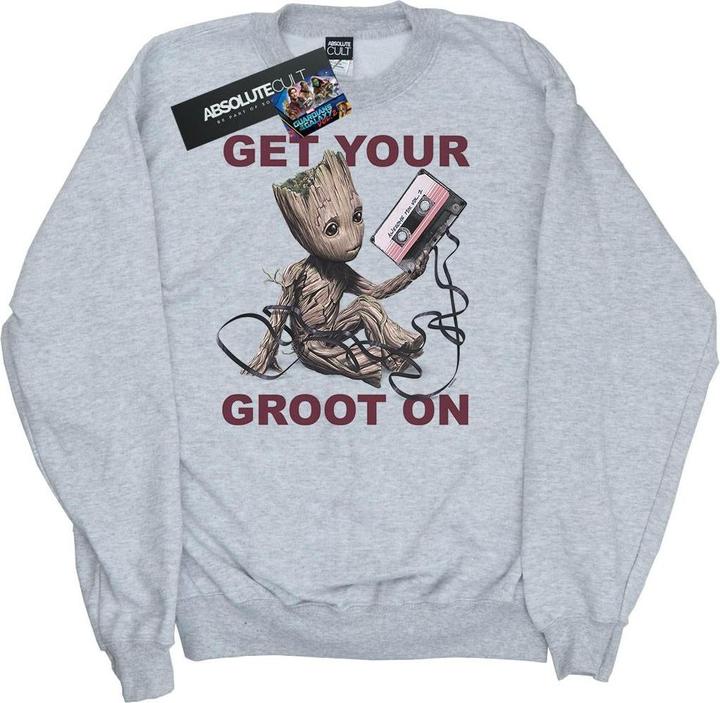 Image du produit - Sweat GUARDIANS OF THE GALAXY GET YOUR GROOT ON - Femme (S)