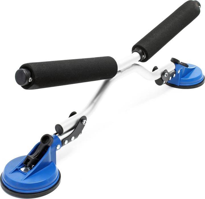 Wiltec Ladehilfe bis 100 kg Kanu Kajak Boat Roller PKW Ladehilfe mit Saugnäpfen