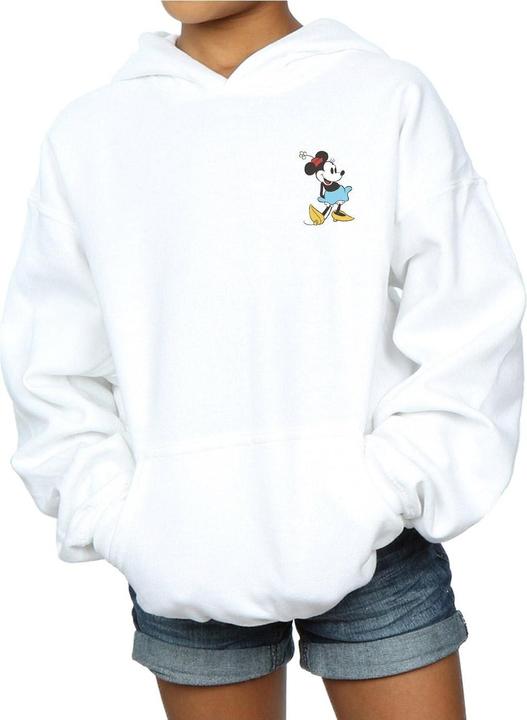 Actual product image Disney Girls Minnie Mouse Kick Chest Hoodie (152, 158)