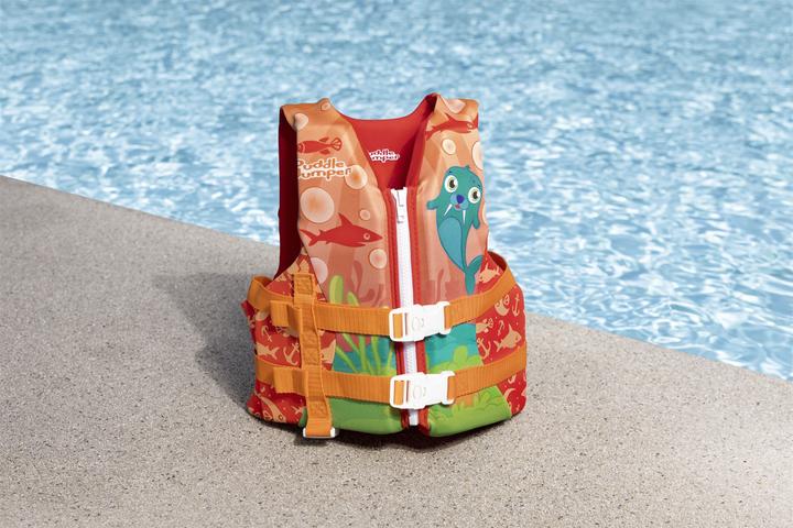 Image du produit Bestway Puddle Jumper® Gilet de sauvetage morse avec housse textile, 3-6 ans (30-60 kg)