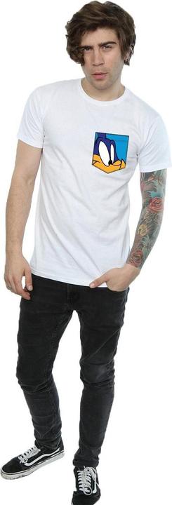 Immagine prodotto Looney Tunes Road Runner Face Faux Pocket Maglietta Uomo (S)