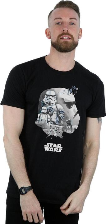 Produktbild Star Wars Stormtrooper Montage TShirt (XXL)