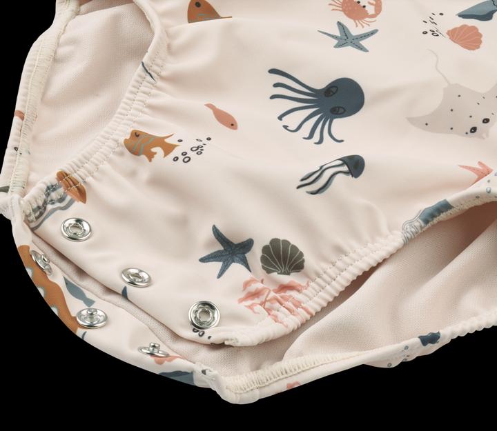 Produktbild Liewood Badeanzug Maxime Sea Creature Sandy UV40+ (80)