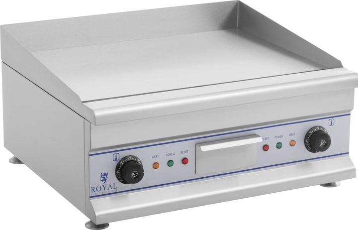 Actual product image Royal Catering Electric Griddle - 60 cm - smooth - 2 x 3200 W (0.01 kW)