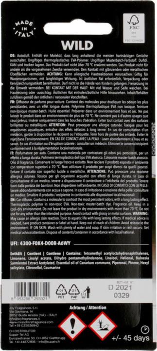 Produktbild Mr & Mrs Fragrance Cesare Black Wild
