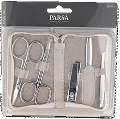Image du produit Parsa Beauty Set de manucure PARSA, noir ou gris 5 pièces