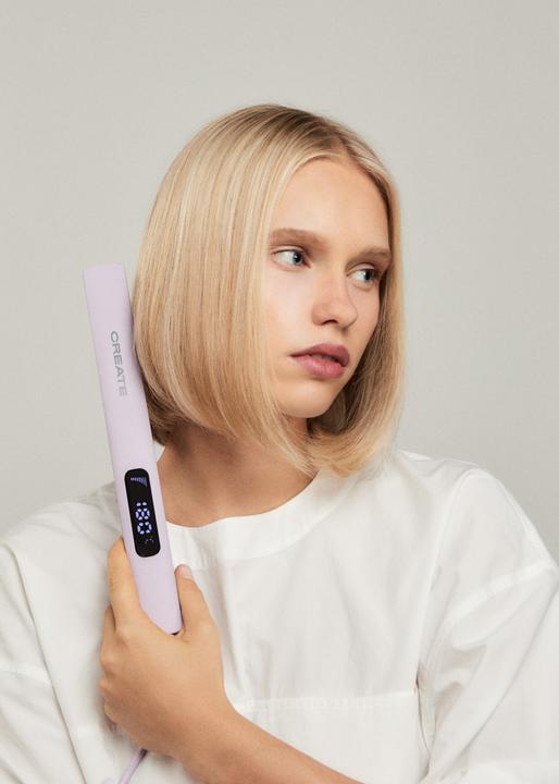 Actual product image Create CERAMIC STYLER SLIM Lavendel (Straightening iron)