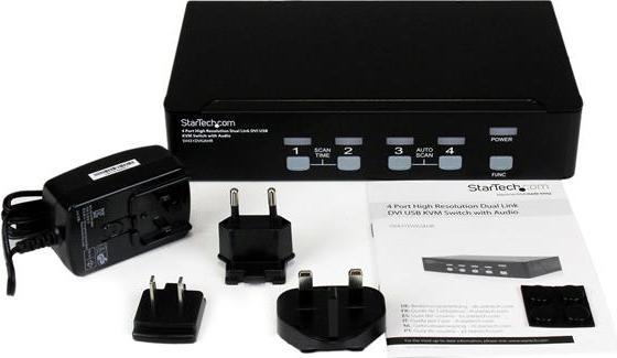 Produktbild StarTech 4 Port USB Dvi Kvm Switch