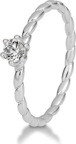 Produktbild Breuning Verlobungsring Twisted (52, 750/18 K Gold)