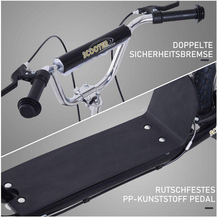 Produktbild Swisshandel24 Kinderroller 16/12 Zoll Scooter Tretroller mit Bremsen Cityroller Kickboard Kinder Roller für 5+ Jah