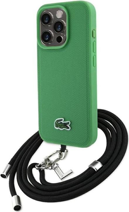 Immagine prodotto Lacoste Etui Iconic Petit Pique Crossbody Cord MagSafe do iPhone 15 Pro Max zielony